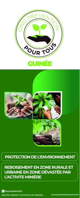 Flyer PPT Guinée - Protection de l'environnement
