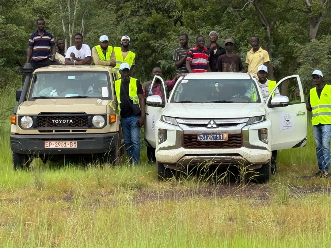 Équipe de reboisement en action